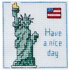 Statue of Liberty pattern from Cross-stitching.com