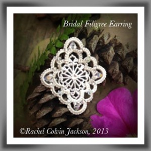 Bridal Filigree Earring