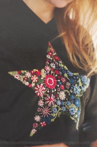 Embroidered star. Cazadora de inspiración © Anna Tykhonova 10