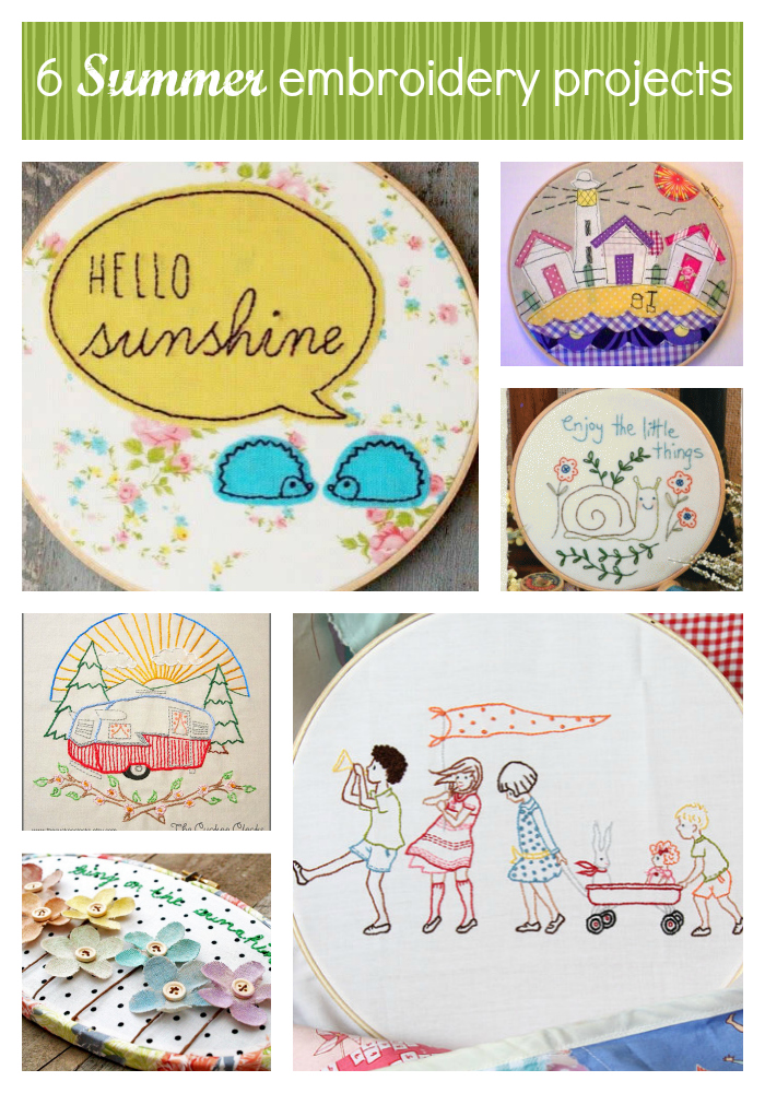 6_summer_embroidery_projects