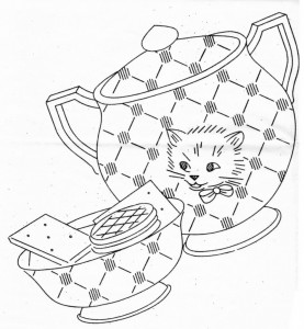 cat teapot