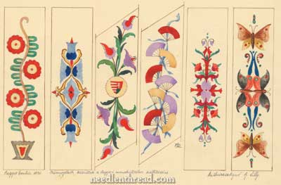 Hungarian-Embroidery-Bookmarks-All