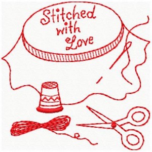 stitched