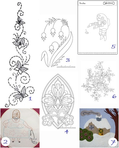 Embroidery Styles and Patterns - Embroidery Stitch on HubPages