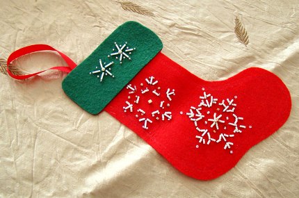 Felt Christmas Stockings, Pattern One - Paper Arts, SVG MTC Files