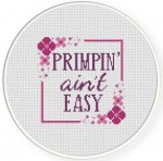 Free Primpin Ain’t Easy Embroidery Chart – Needle Work