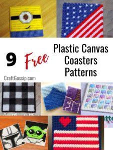 9 Free Plastic Canvas Coasters Patterns – Needle Work