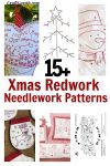 christmas-redwork-needlework-needle-embroidery-machine-hand-cross-stitch-