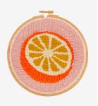 DMC Orange Punch Needle Pattern punch-needle-orange