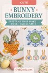 Bunny Embroidery Patterns That Make Sweet Easter Gifts easter-bunny-embroidery-free-patterns-ideas