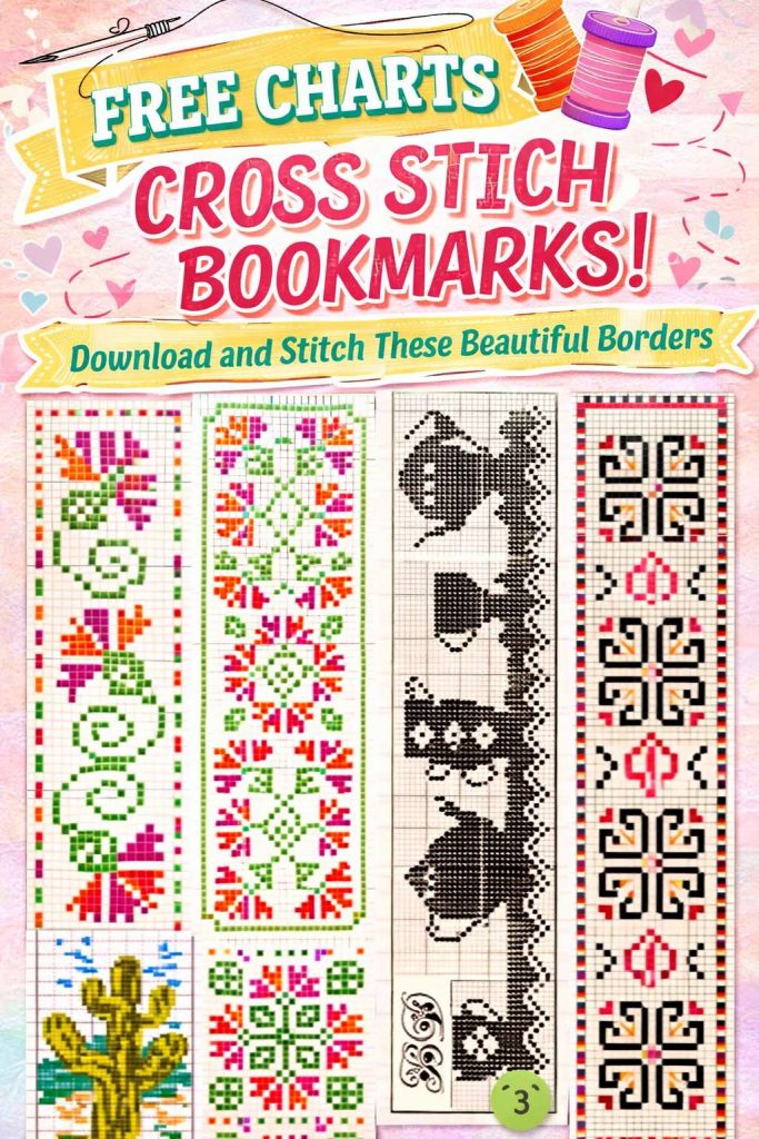10 Bookmark Embroidery Patterns for Quick Handmade Gifts