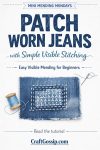 how-to-fix-mend-jeans-hole-easy