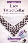 Tatting Lacy Collar Review – A Delicate Vintage Tatting Project for Patient Makers tatting-collar-free-pattern